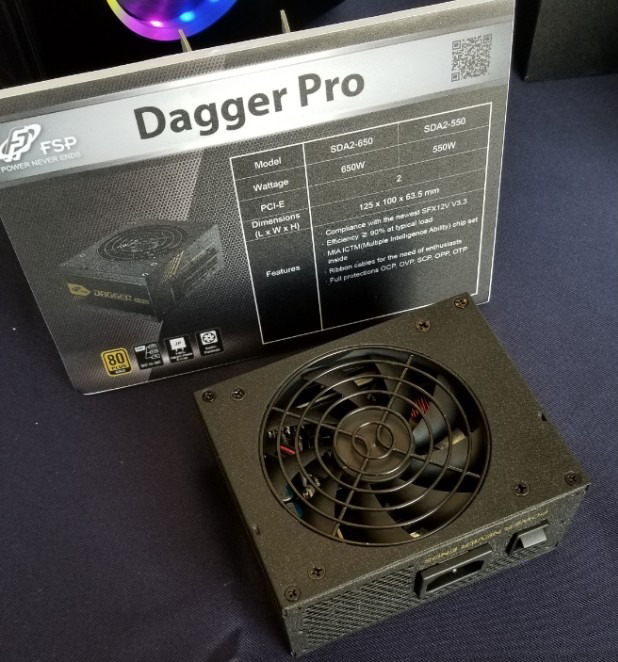 FSP công bố bộ nguồn SFX DAGGER PRO 550W / 650W mới