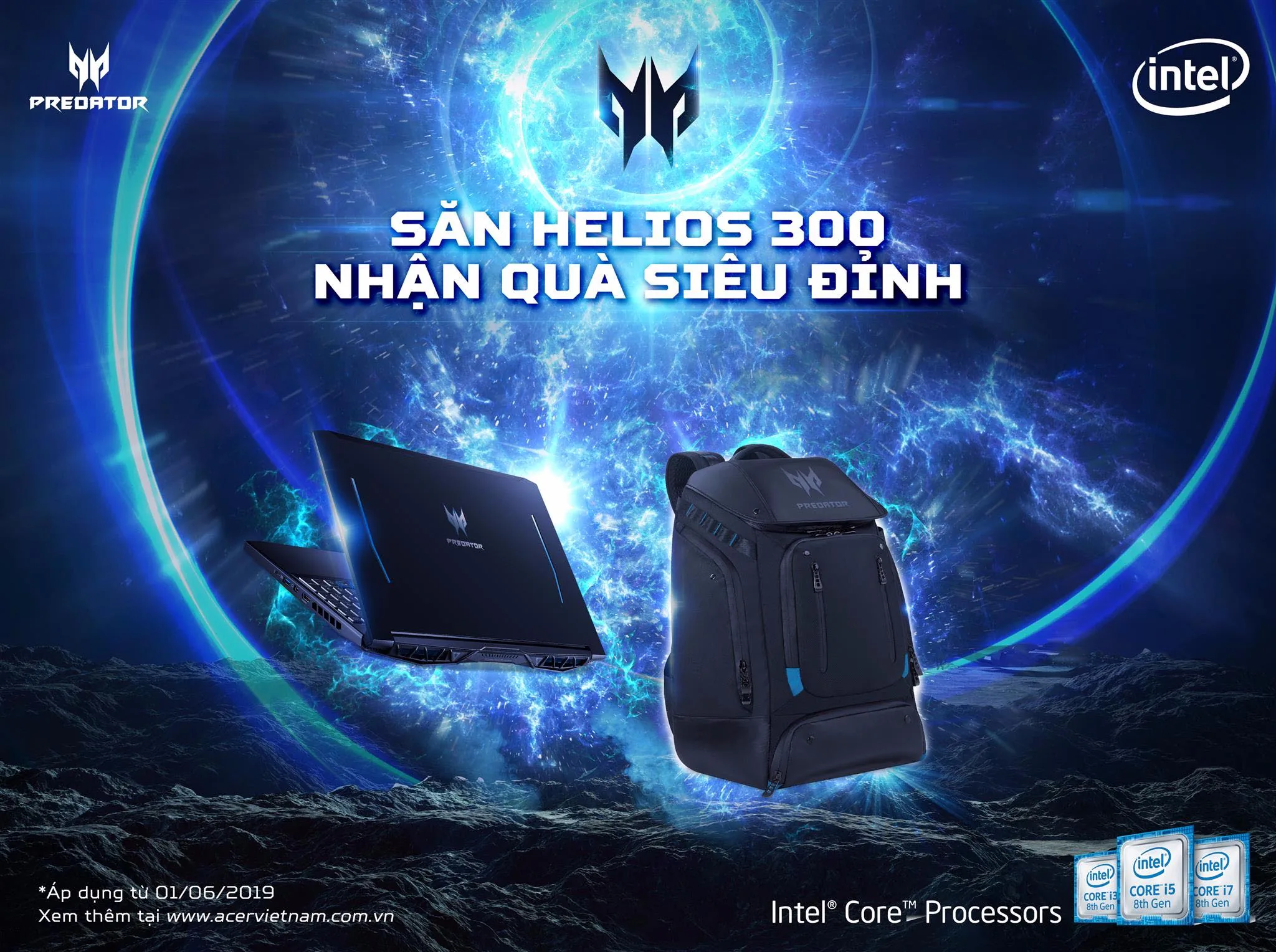 Trên tay Predator Helios 300 phiên bản 2019: Ngoại hình cực ngầu, hiệu năng đỉnh cao
