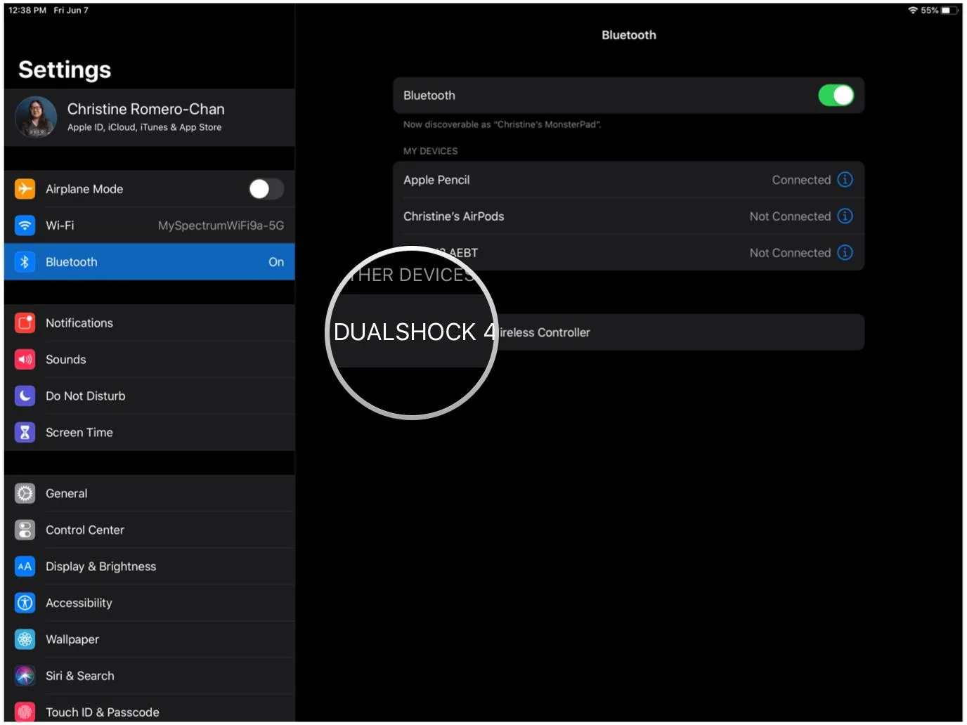 cách kết nối dualshock 4 với iOS 13