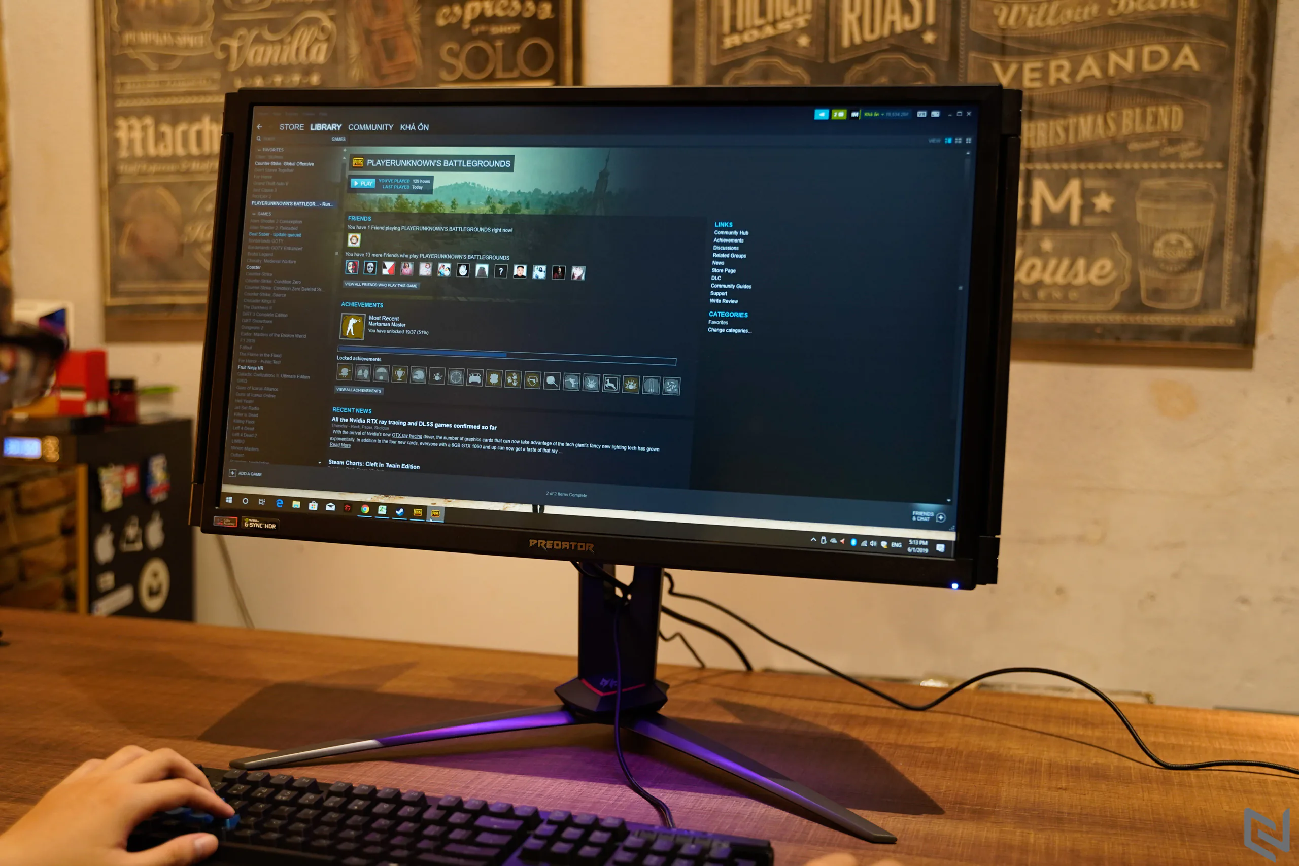 Trải nghiệm Predator XB273KP: Cách game thủ chơi lớn với màn hình gần 40 triệu