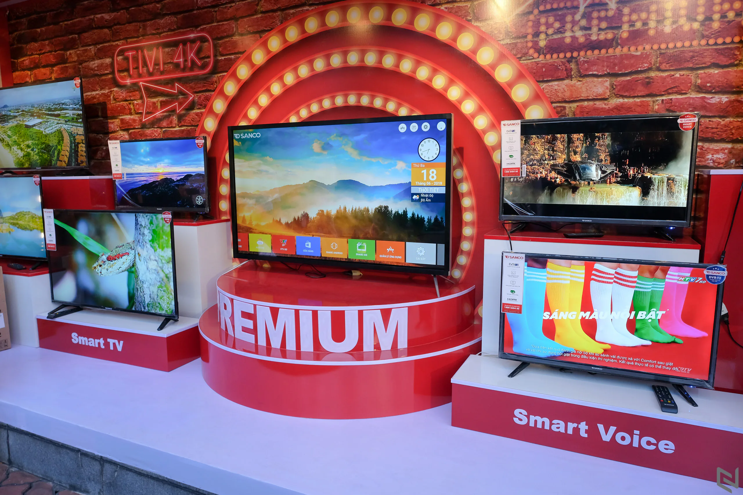 Ra mắt thương hiệu TV Sanco tại Việt Nam, đa dạng sản phẩm TV giá từ 3.2 triệu