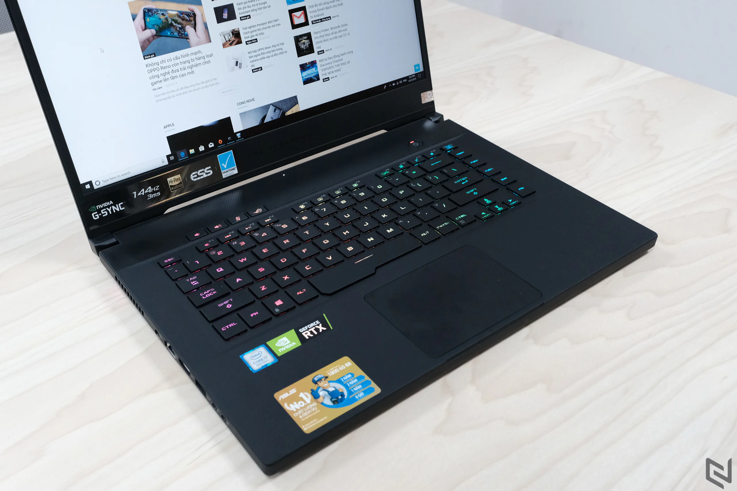 Đánh giá Zephyrus S: Dòng sản phẩm đẳng cấp và mạnh mẽ của ASUS ROG