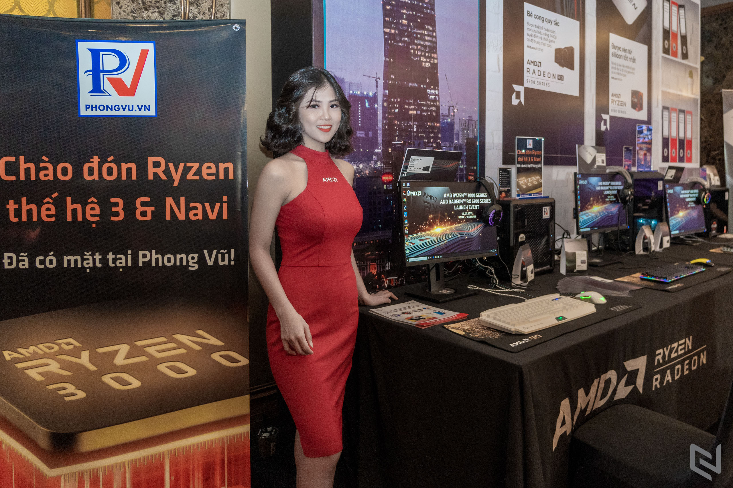 AMD ra mắt card đồ họa AMD Radeon RX 5700 và dòng chip xử lý máy bàn AMD Ryzen thế hệ thứ 3 tại Việt Nam