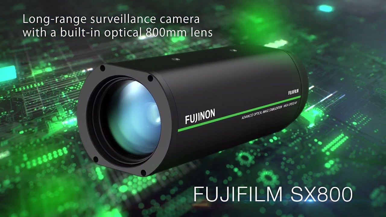 Camera giám sát của Fujifilm có thể đọc được biển số xe cách xa 1 km