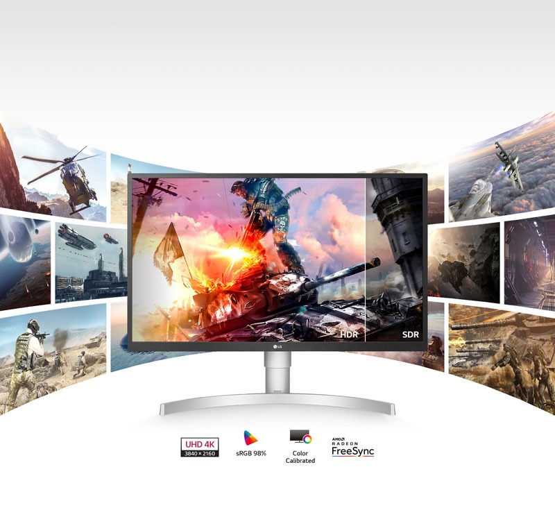 LG ra mắt màn hình chơi game HDR 4K thế hệ mới