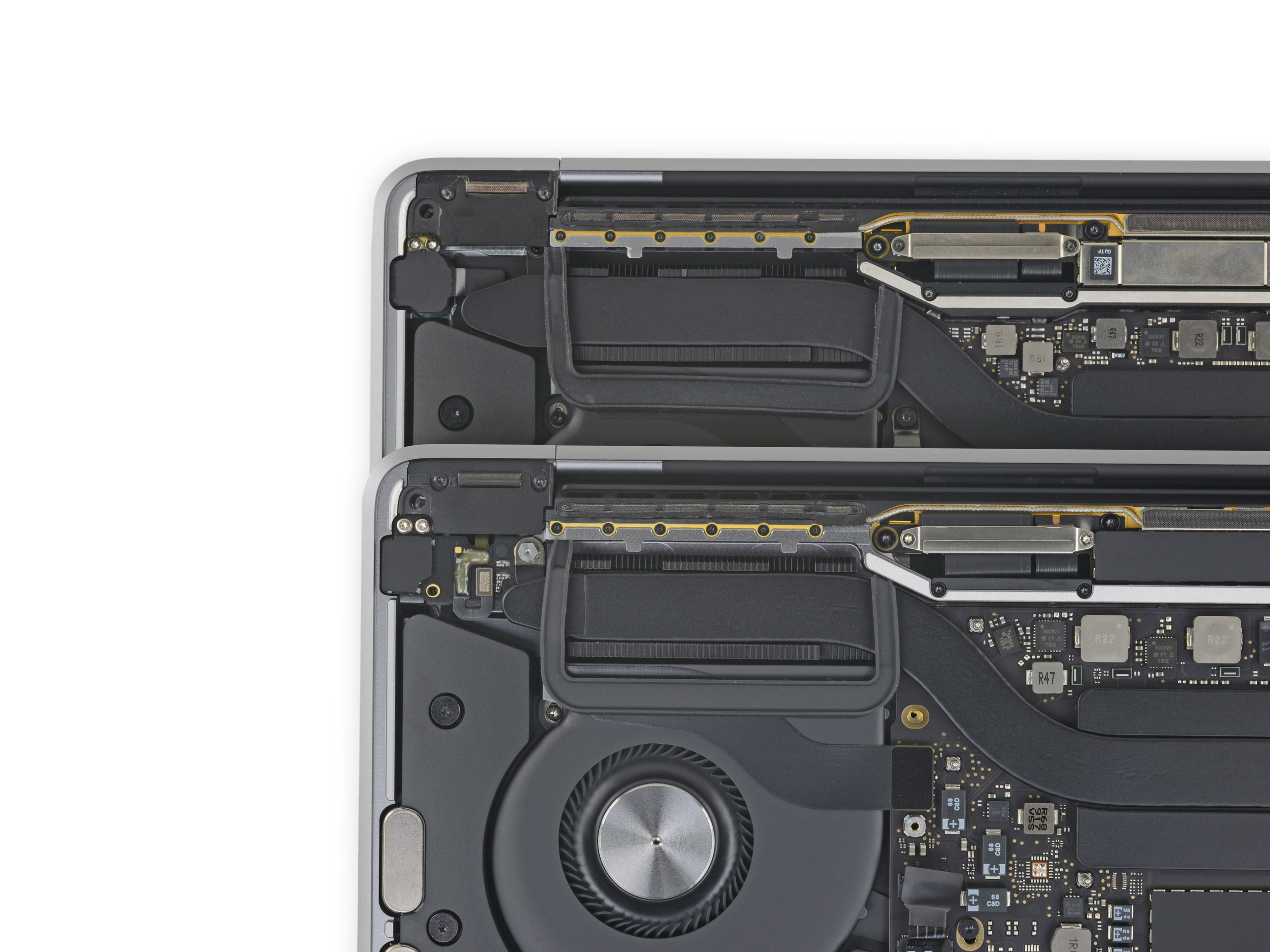 Tháo rời MacBook Pro 13-inch 2019 cùng iFixit, pin lớn hơn với thay đổi vật liệu bàn phím