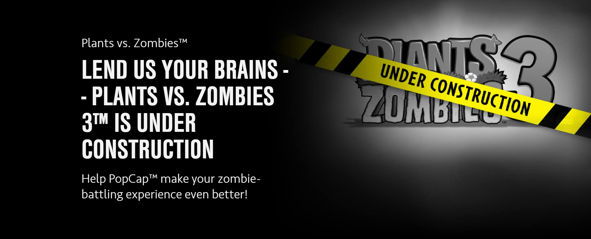 EA công bố Plants vs Zombies 3 và hiện đang phát triển trên Android