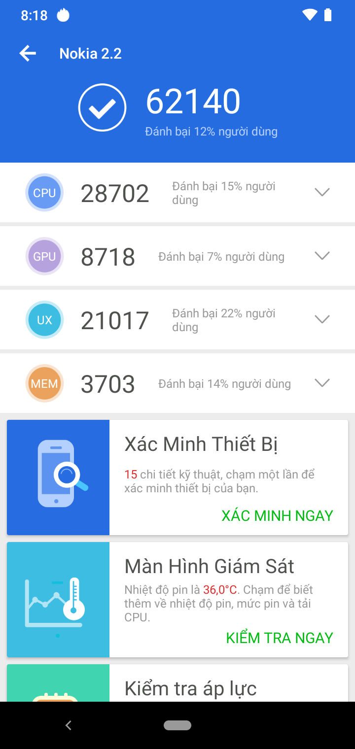 Trên tay Nokia 2.2: Cài sẵn Android 9 Pie, phím trợ lý ảo Google Assistant, nhận diện gương mặt, giá 2.29 triệu đồng