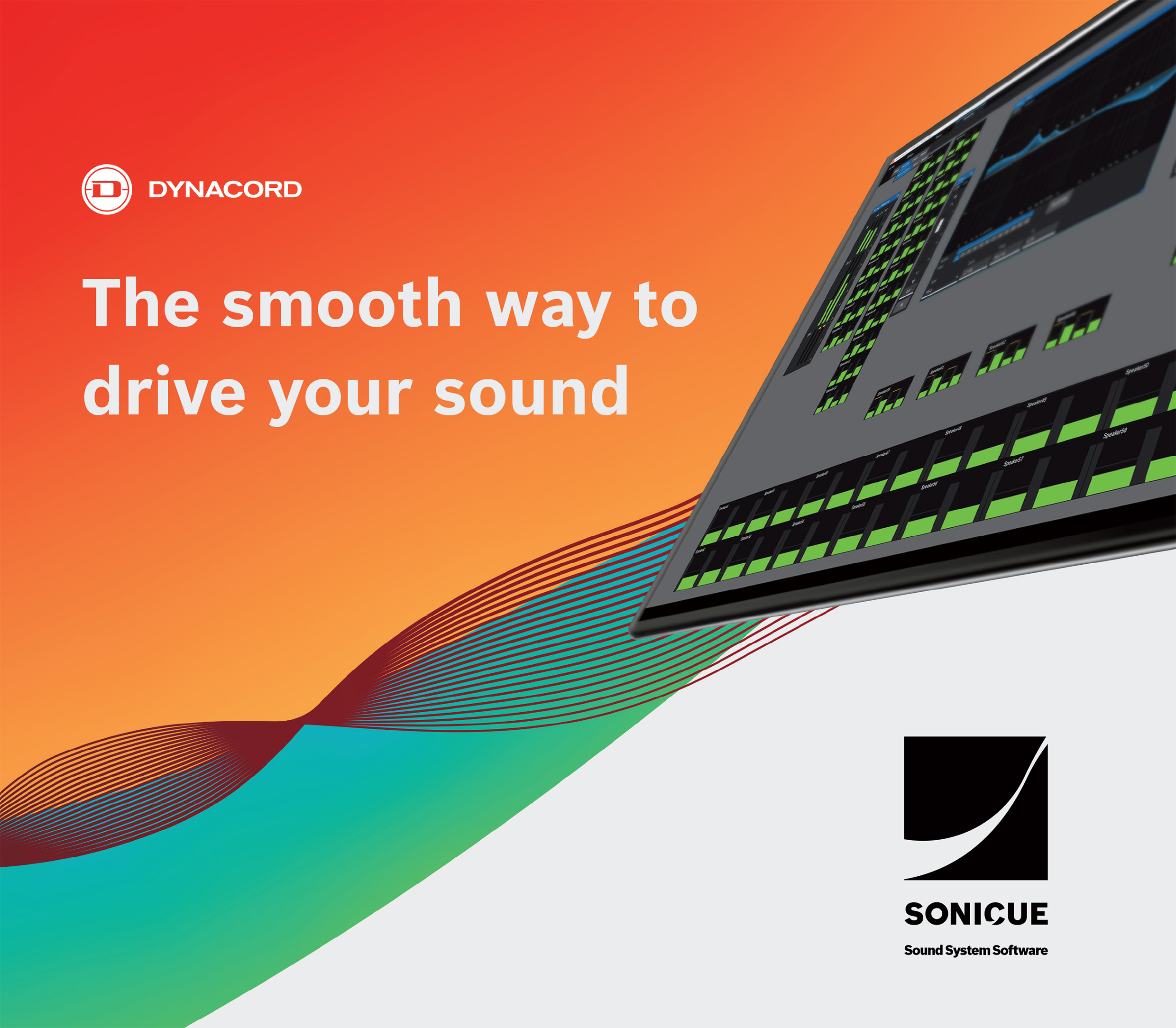 Phần mềm hệ thống âm thanh SONICUE từ Dynacord: Tạo nên âm thanh xuất sắc trong mọi ứng dụng