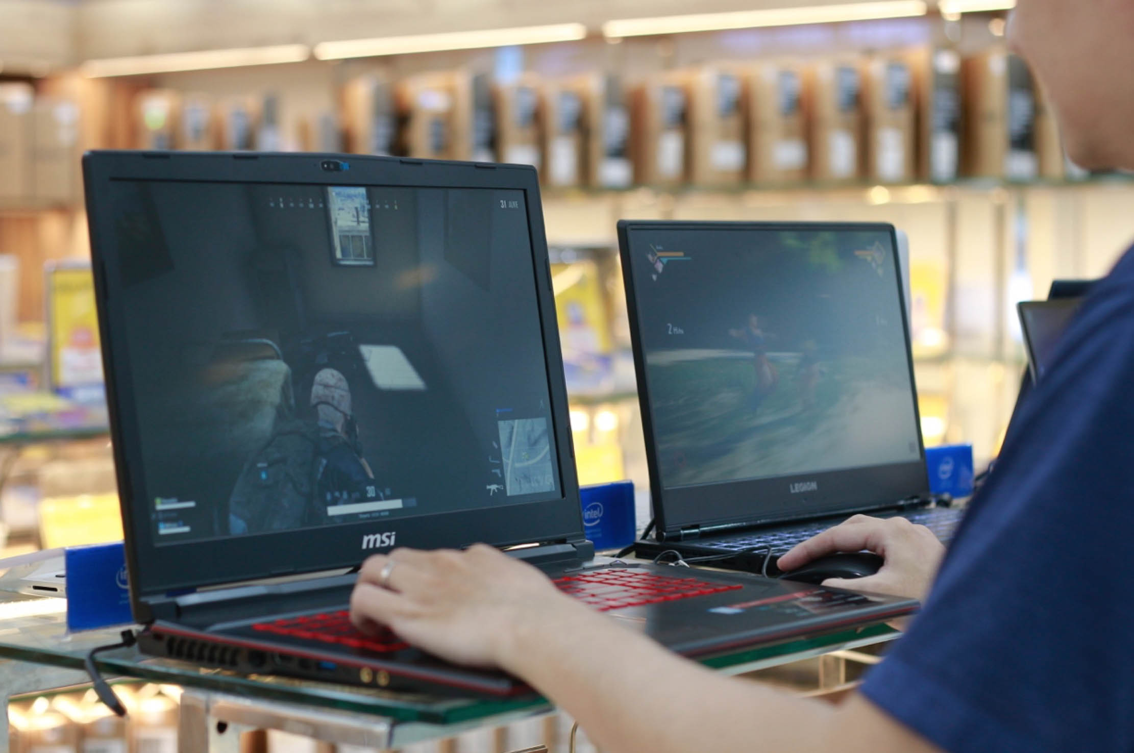 Không cần chờ đợi ship từ nước ngoài, game thủ có thể mua ngay laptop gaming từ cửa hàng mới toanh này của Thế Giới Di Động