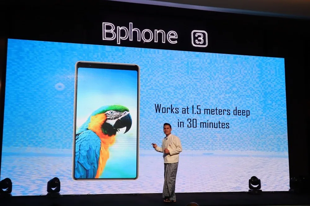 Bphone 3 của BKAV chính thức lên kệ tại thị trường Myanmar