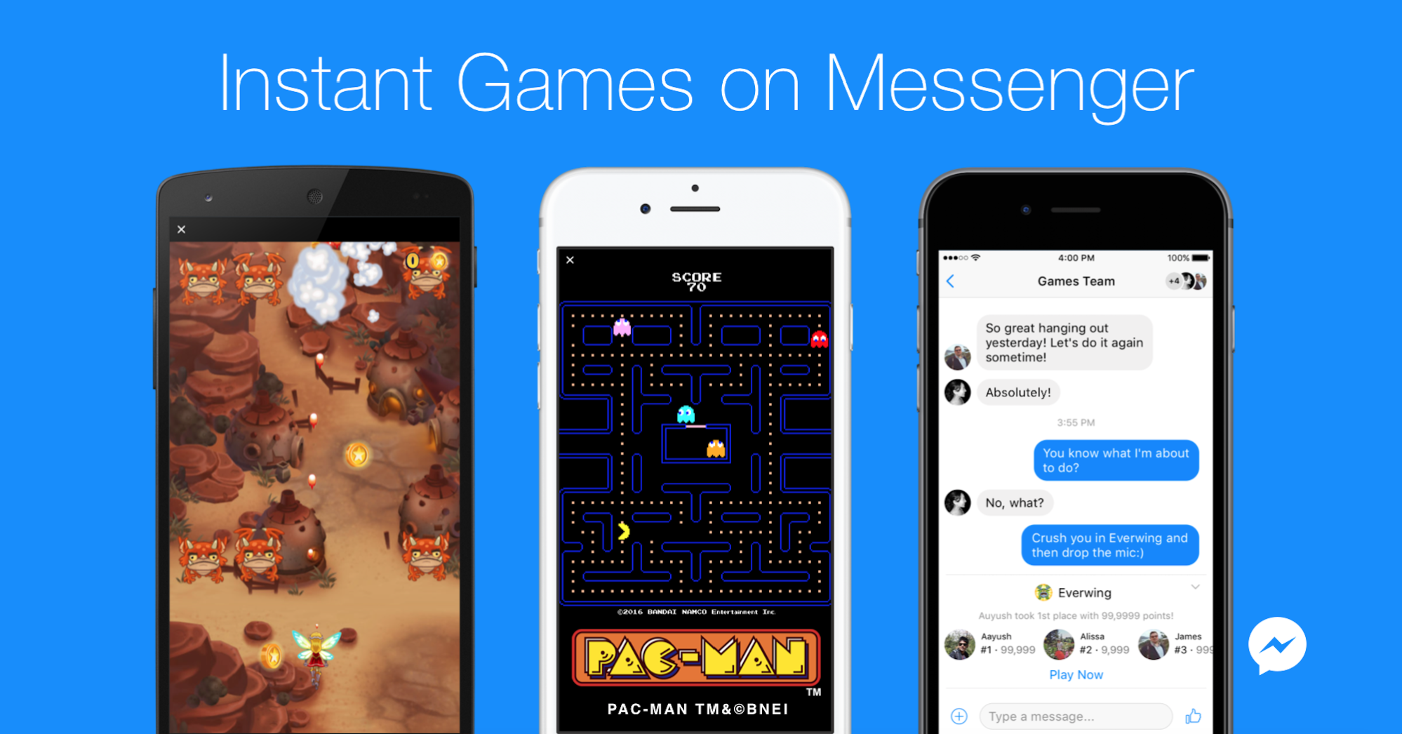 Facebook bắt đầu bỏ Instant Games ra khỏi Messenger