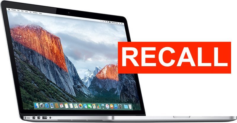 apple thu hồi macbook pro 15 inch 2015