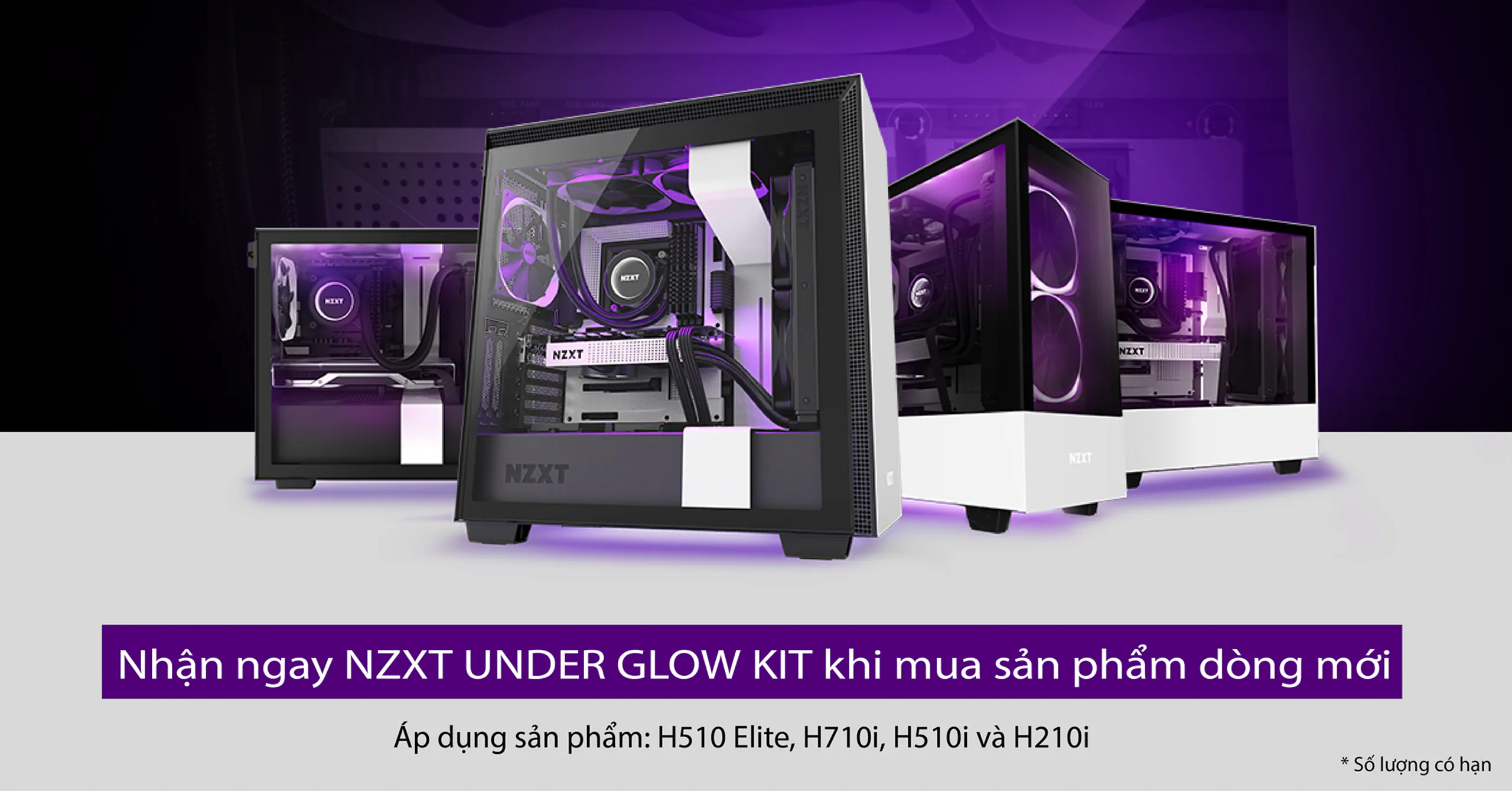 NZXT giới thiệu loạt thùng máy tính H Series và H510 Elite ra thị trường