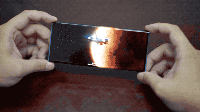 OPPO trình diễn thiết bị màn hình 'thác nước' với viền cong như Edge của Samsung