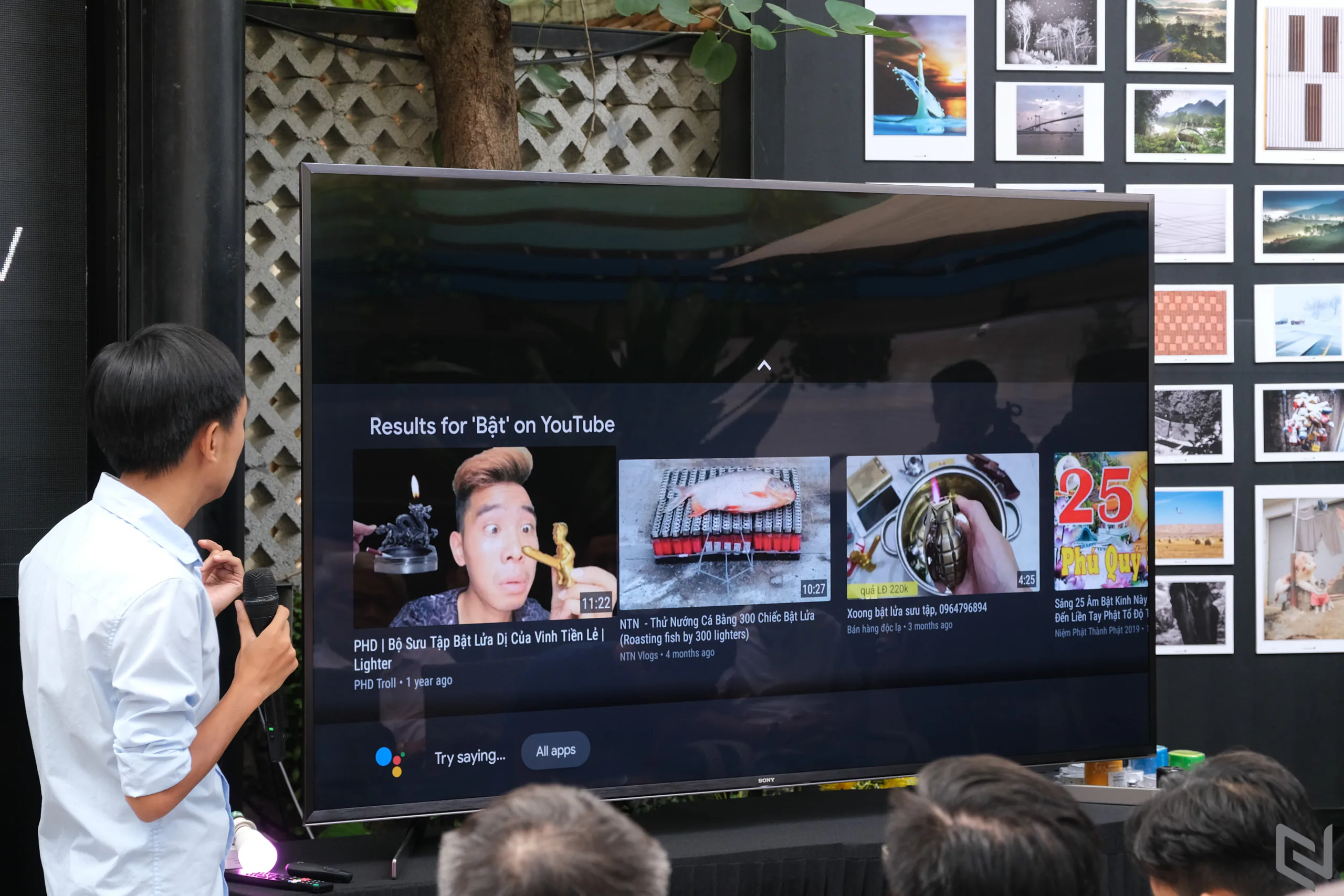 Sony Android TV - Tối ưu trải nghiệm người dùng với Google Assistant