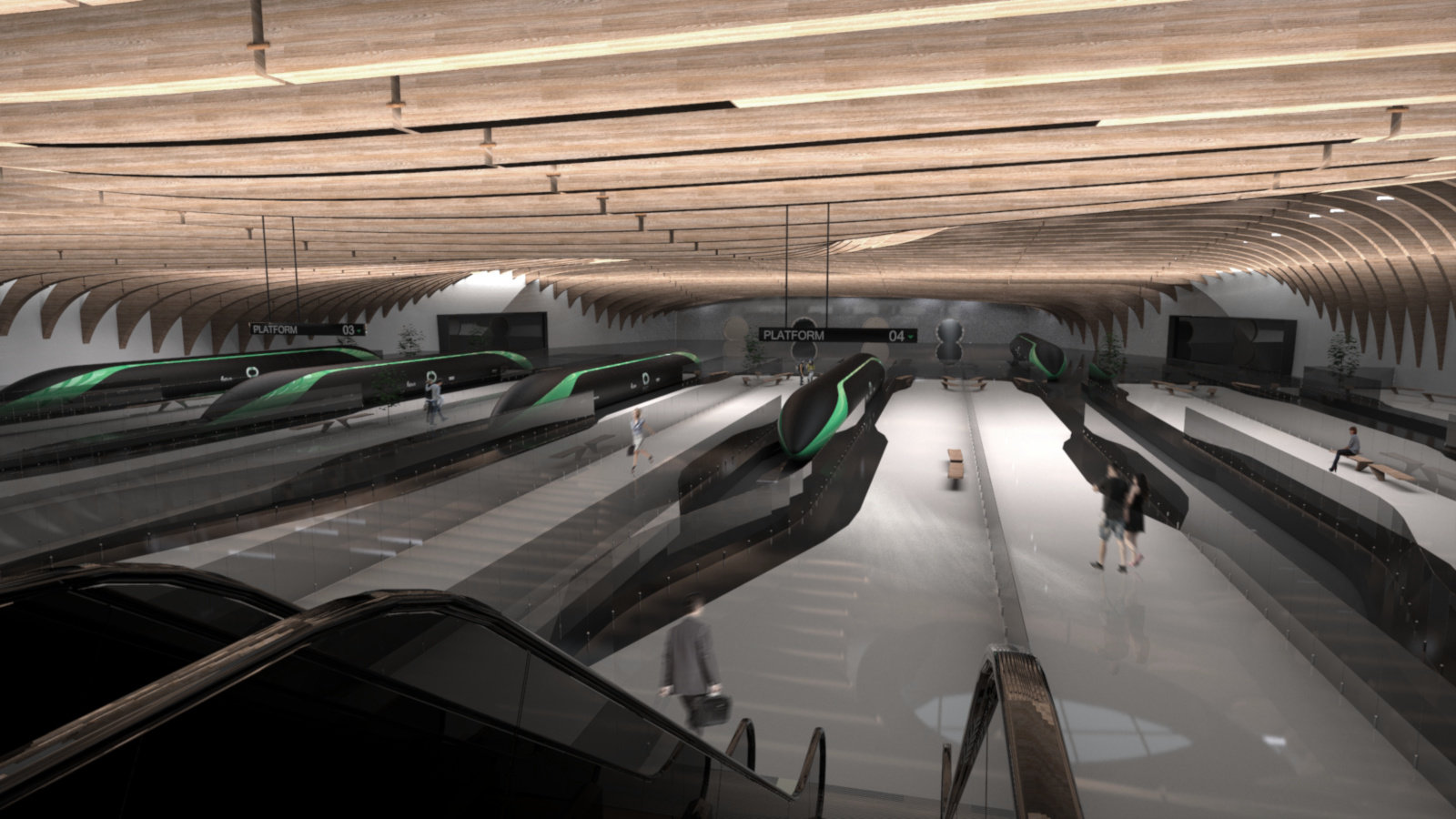 Mời xem video về trạm tàu tương lai Hyperloop mà SpaceX đang phát triển