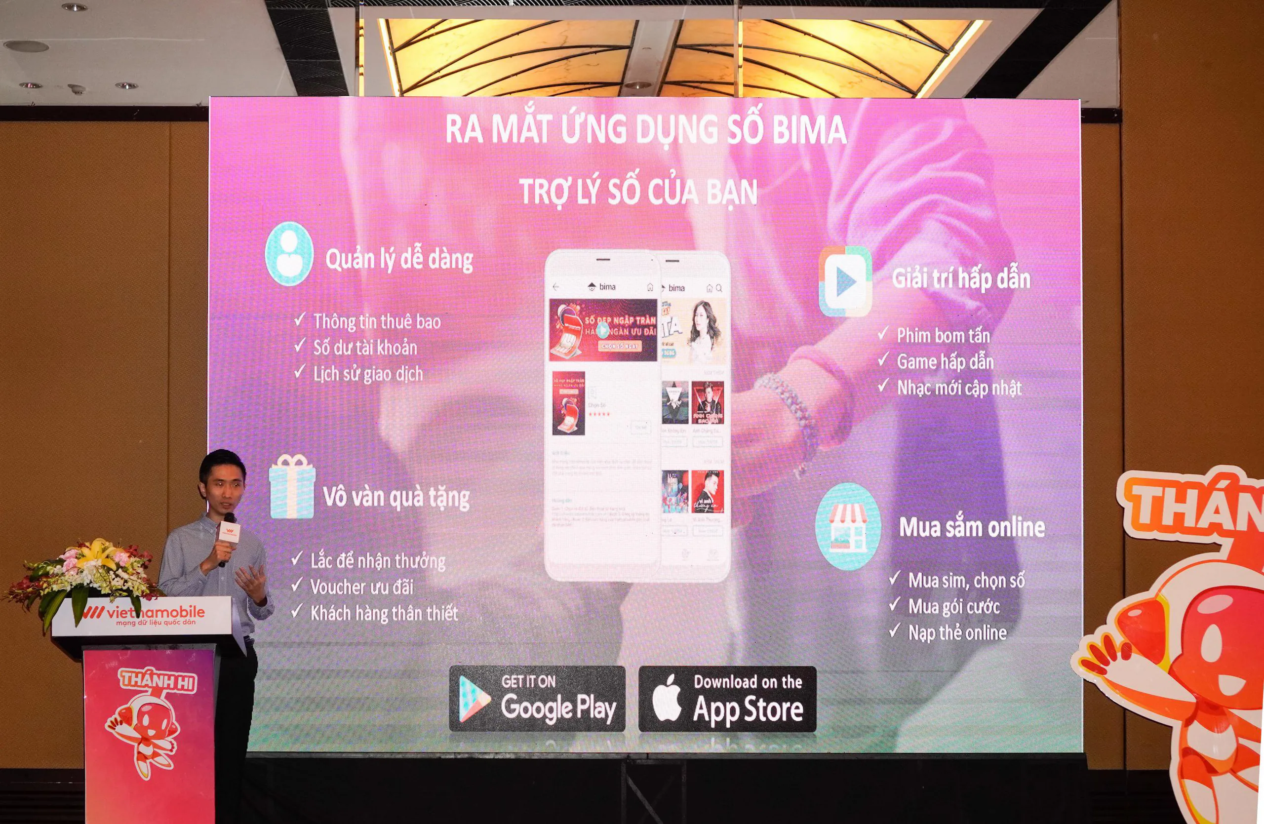 Vietnamobile ra mắt sim Thánh Hi không giới hạn data, ứng dụng Bima và dịch vụ thoại qua internet