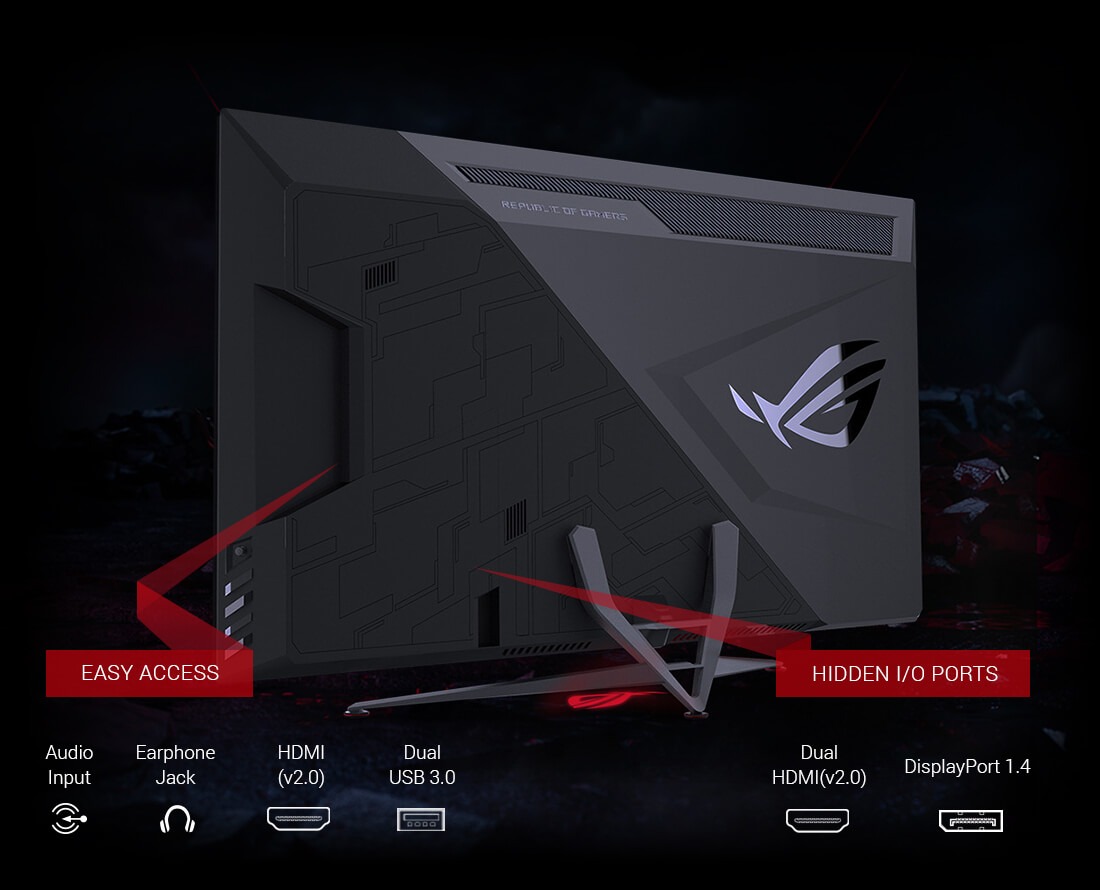 ASUS ra mắt ROG Strix XG438Q: Màn hình chơi game 4K UHD FreeSync 2 HDR lớn nhất thị trường hiện nay