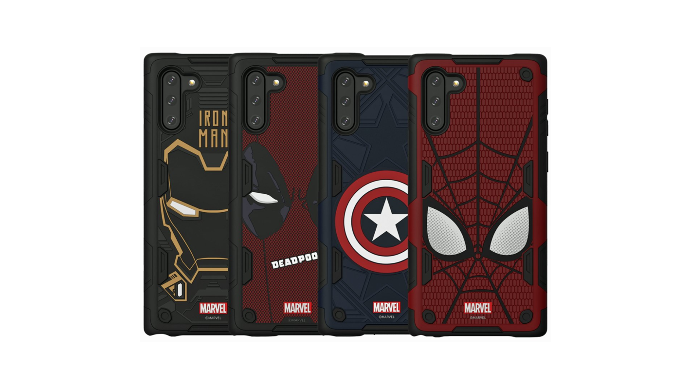 Lộ diện Smart Case với chủ đề bốn siêu anh hùng Marvel dành cho Note 10 và Note 10+