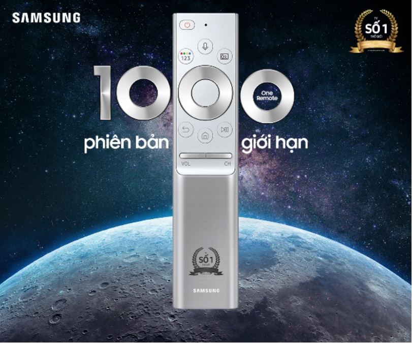 Sinh nhật lần thứ 50, Samsung tặng người dùng Việt 50 Smart TV 4k 50 inch và 1000 chiếc One Remote phiên bản giới hạn