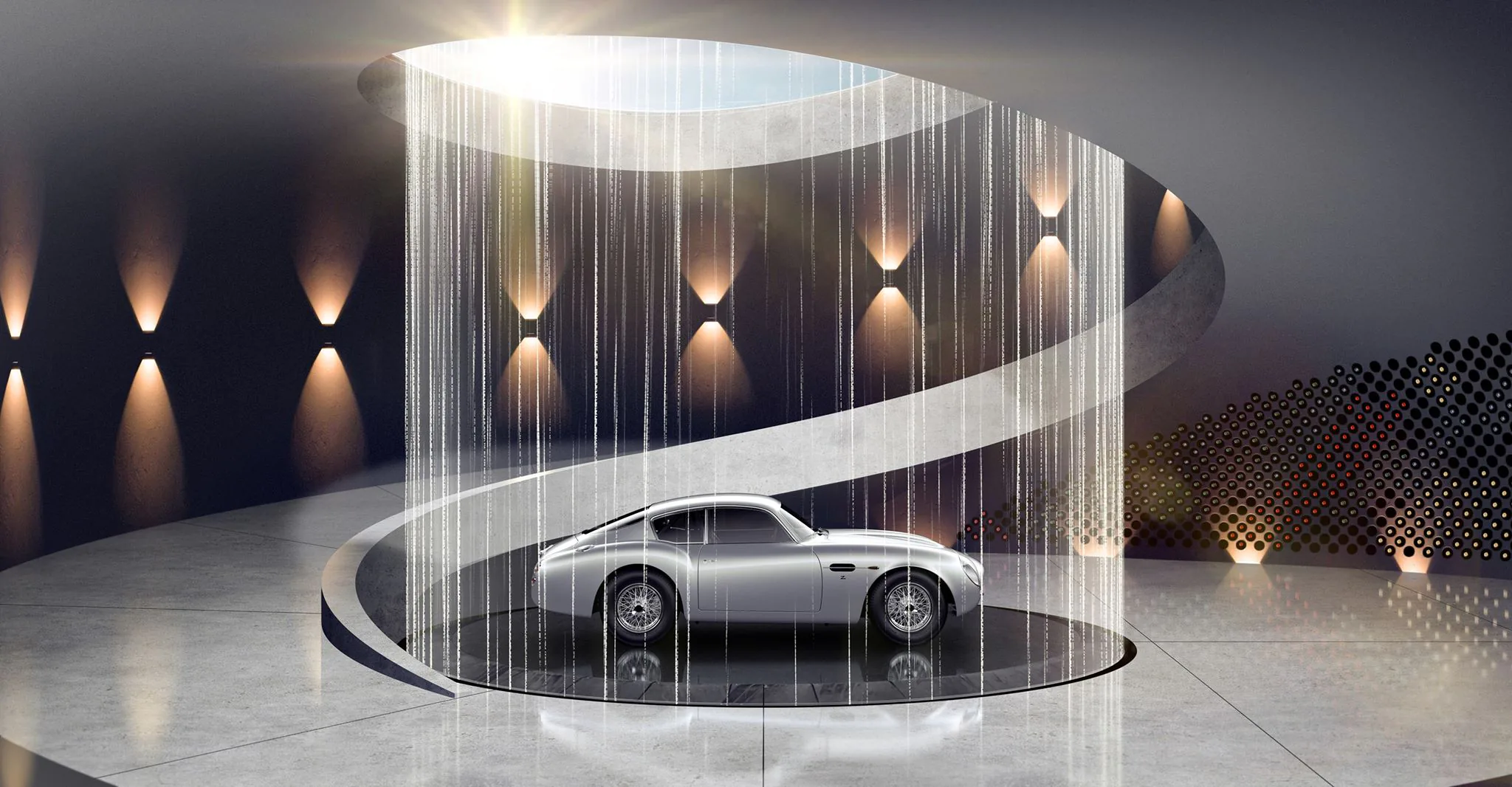 Trái đất đang nóng dần lên và hãng xe hơi Aston Martin có ý định xây hầm trú kiêm gara xe dưới nước