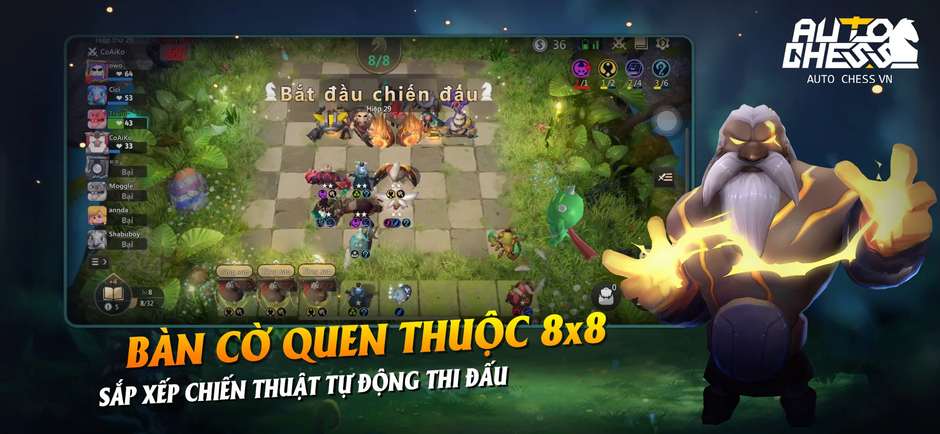 VNG chính thức phát hành game Auto Chess Mobile phiên bản Việt