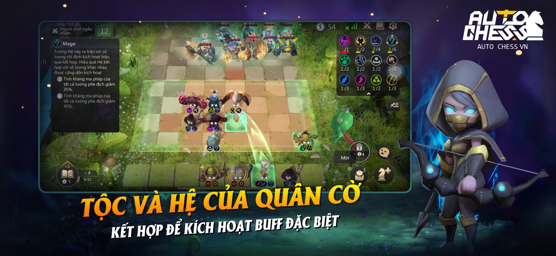VNG chính thức phát hành game Auto Chess Mobile phiên bản Việt