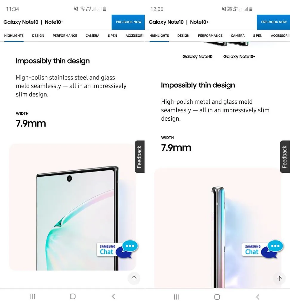 Khung thân Galaxy Note 10 thực chất là nhôm, không phải thép không gỉ như quảng cáo