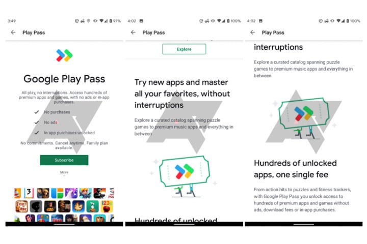 Google Play Pass: Đăng ký 5$/tháng để truy cập các ứng dụng Android trả tiền