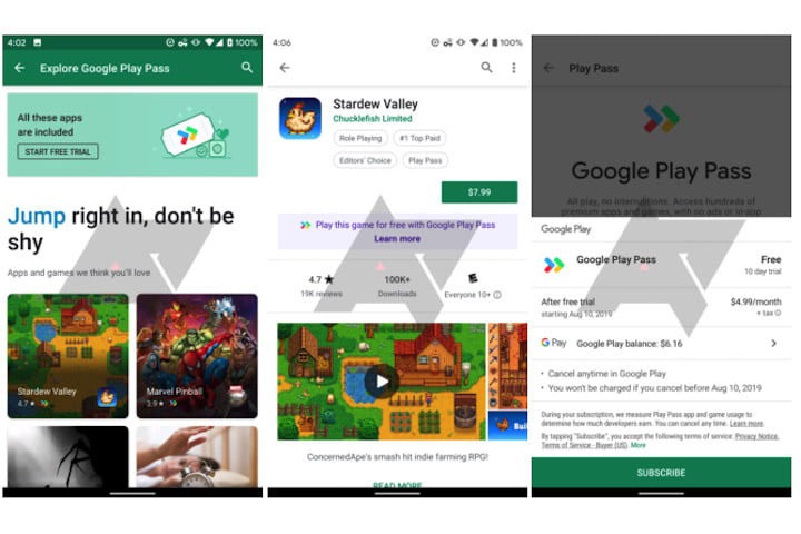 Google Play Pass: Đăng ký 5$/tháng để truy cập các ứng dụng Android trả tiền