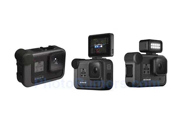 GoPro thế hệ tiếp theo có thể quay 4K 120fps, có màn hình và bộ phụ kiện đèn, micro