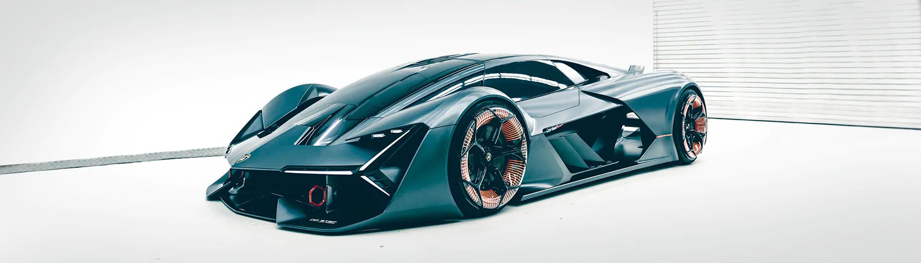 Lamborghini tung teaser hé lộ siêu xe sắp ra mắt với đèn trước giống với concept Terzo Millennio