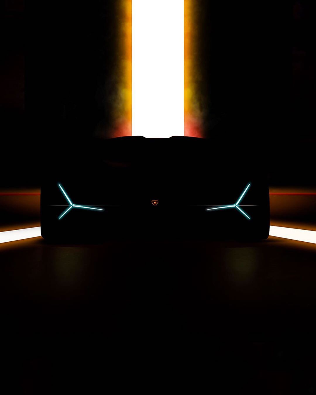 Lamborghini tung teaser hé lộ siêu xe sắp ra mắt với đèn trước giống với concept Terzo Millennio
