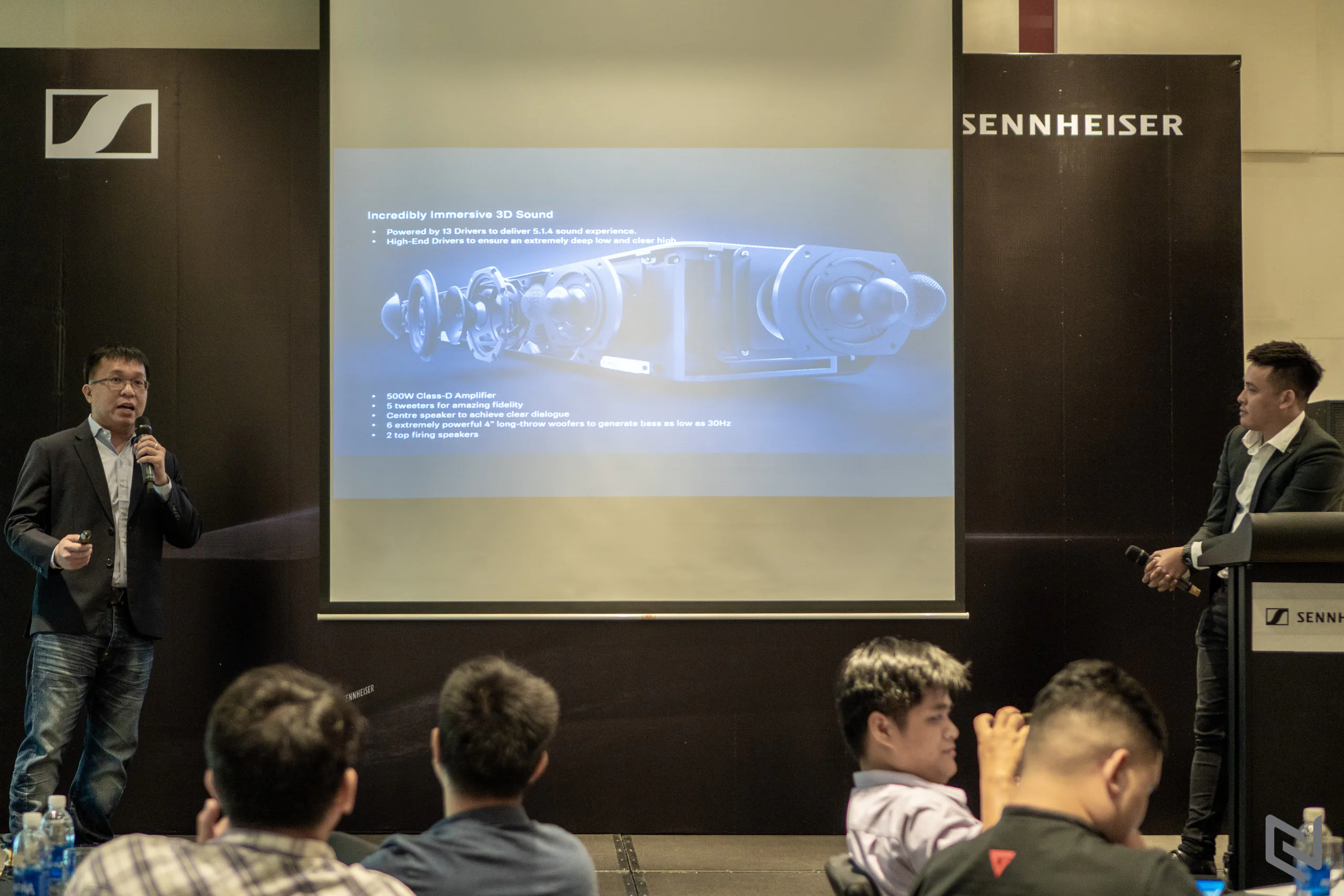 Sennheiser giới thiệu loa thanh AMBEO Soundbar và bộ đôi tai nghe Bluetooh Hi-end GSP 670 và IE 80S BT tại Việt Nam