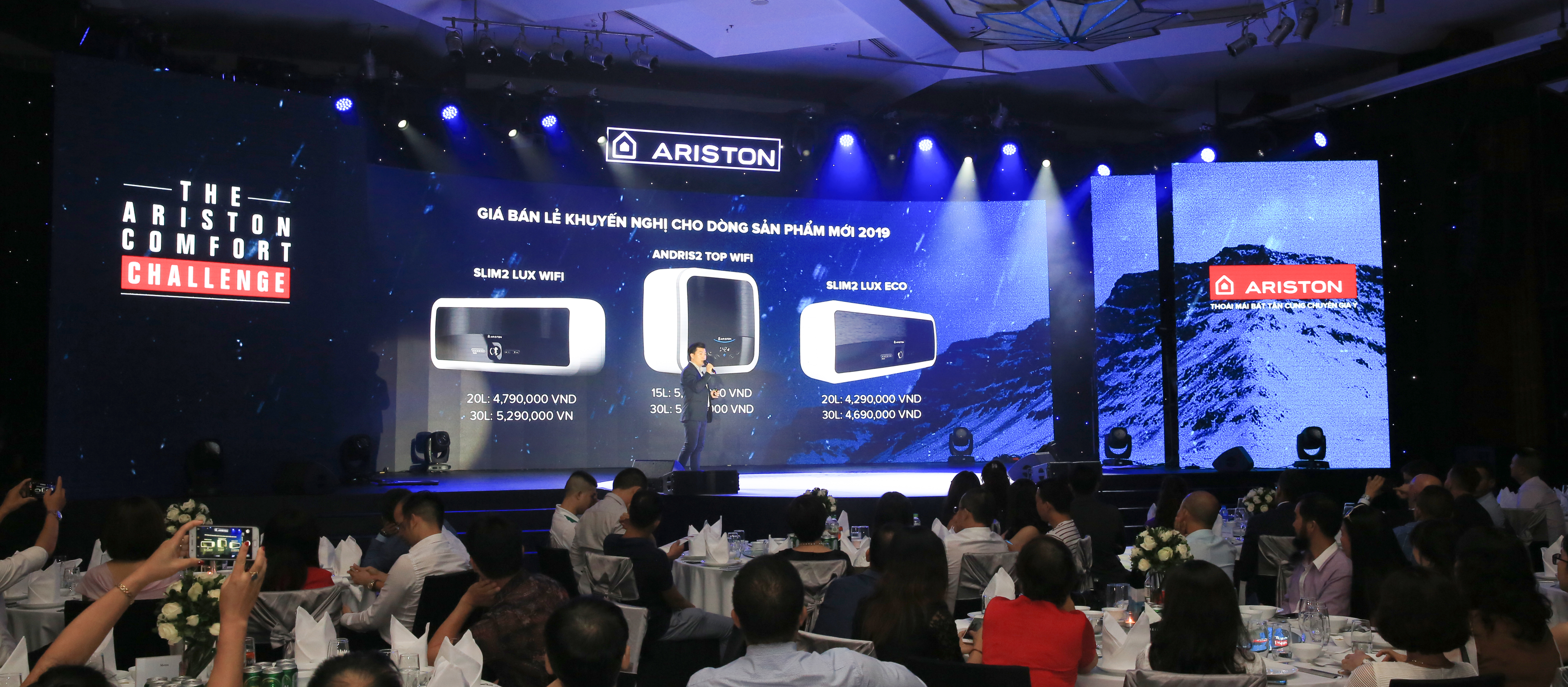 Ariston ra mắt bình nước nóng trang bị công nghệ Wi-Fi thông minh đầu tiên tại Việt Nam