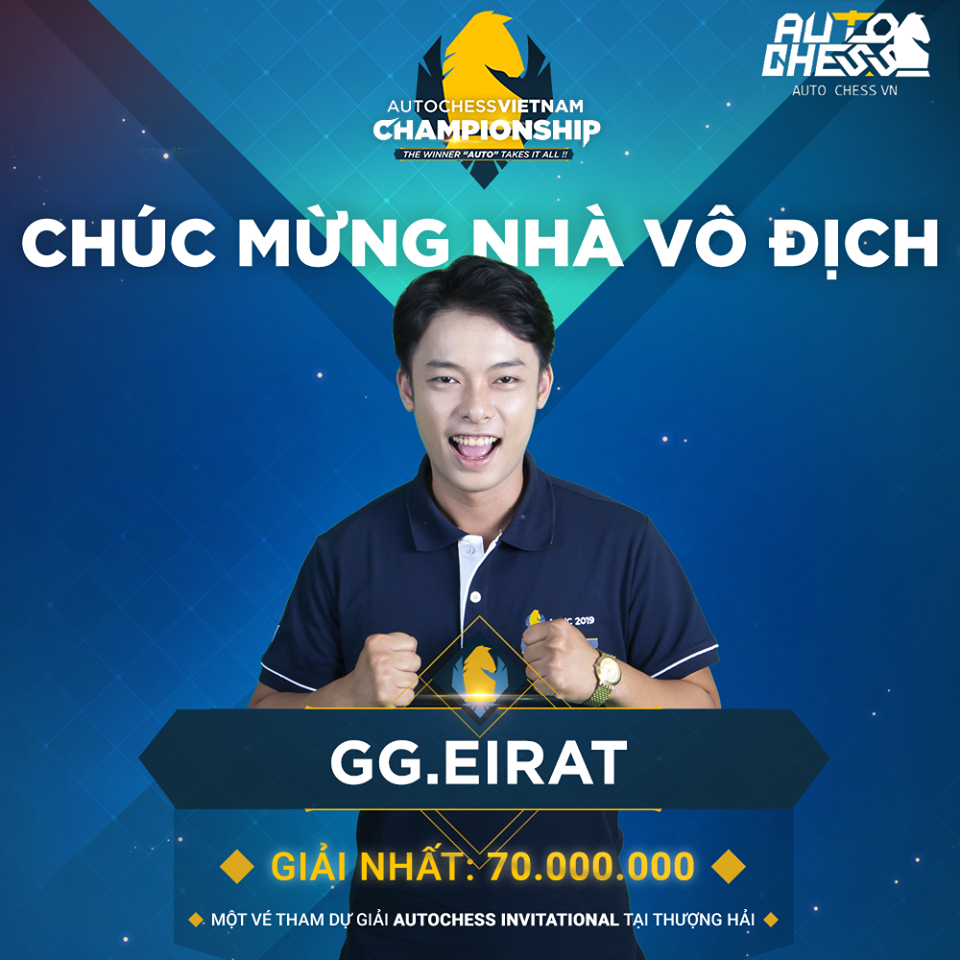 Việt Nam đã chọn ra đại diện tham dự giải đấu AUTO CHESS “triệu đô” tại Thượng Hải