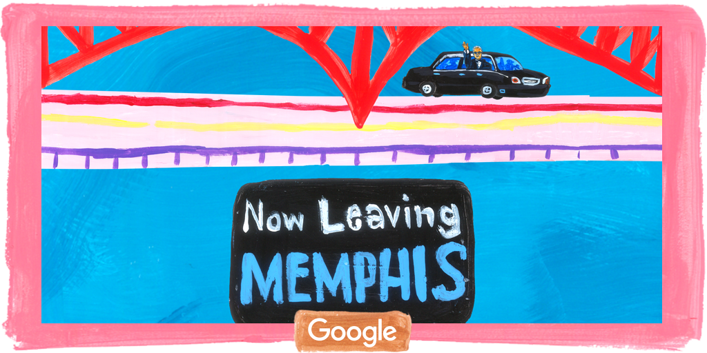 Google Doodle vinh danh huyền thoại nhạc blues B.B.King
