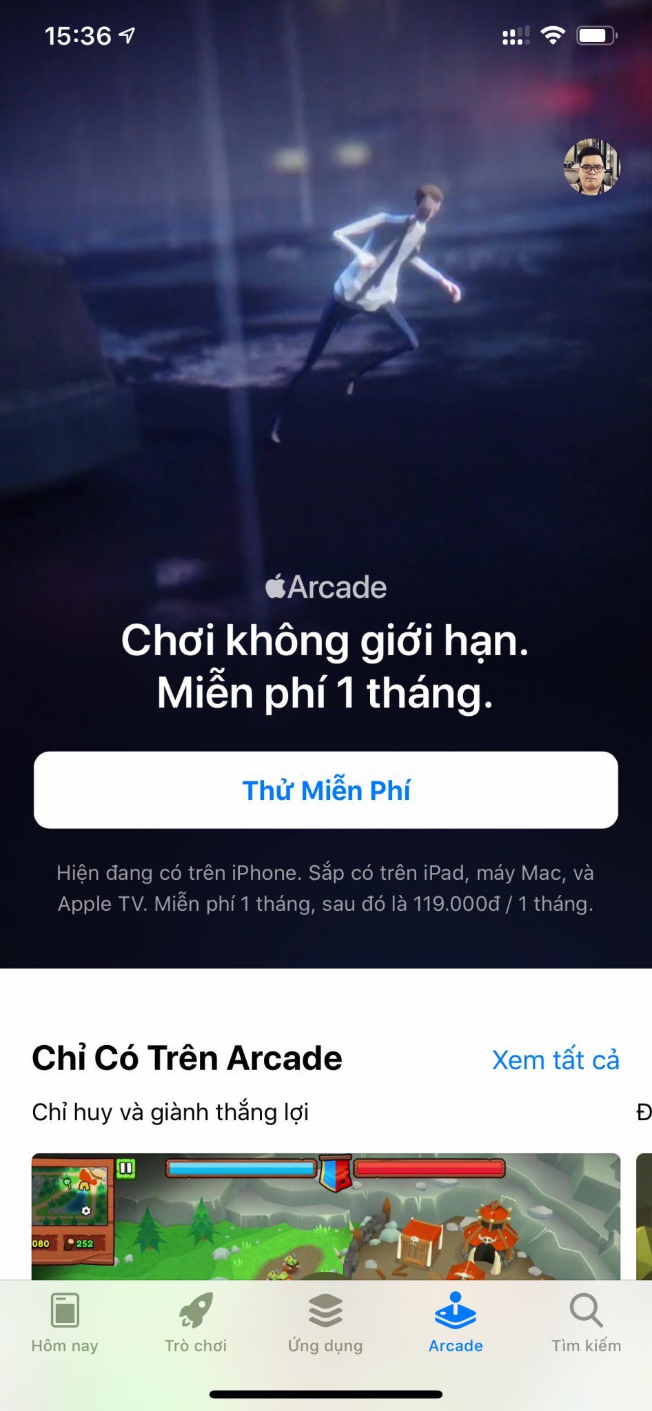 Apple Arcade ra mắt sớm vài ngày cho iOS 13 Beta, giá 119,000VND/tháng tại Việt Nam