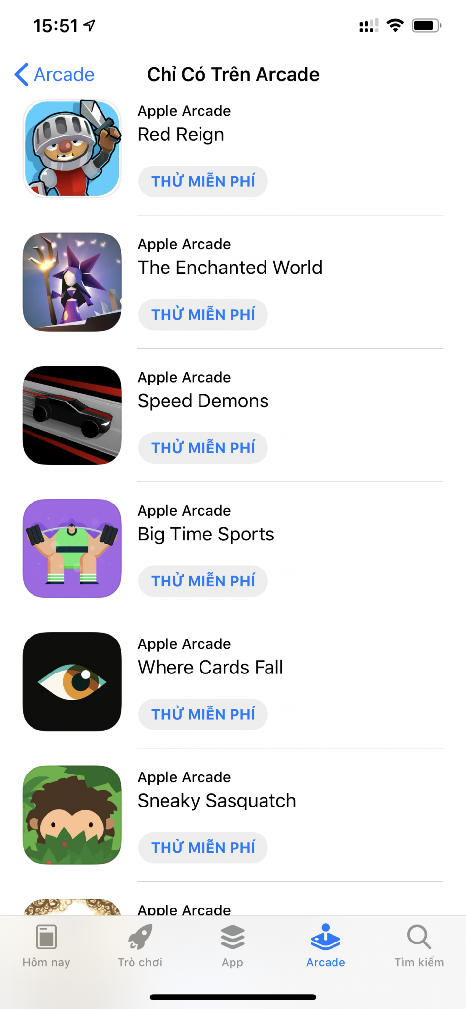 Apple Arcade ra mắt sớm vài ngày cho iOS 13 Beta, giá 119,000VND/tháng tại Việt Nam