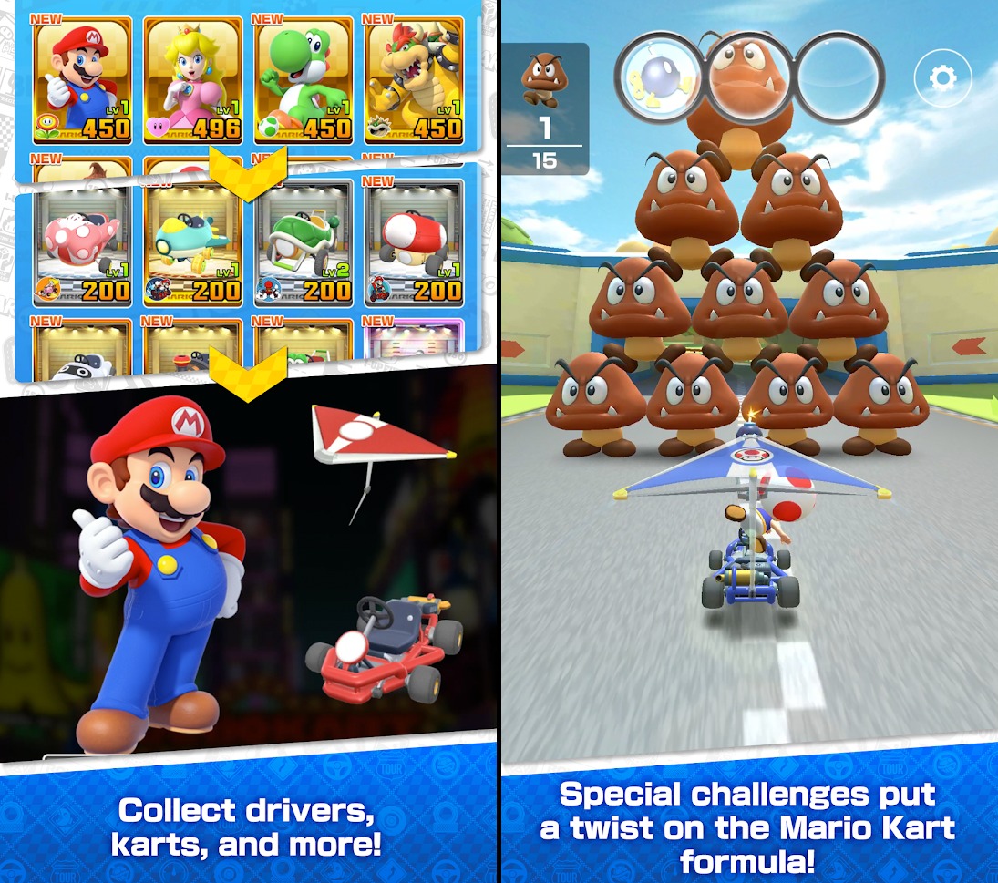 Mario Kart Tour – Trò chơi đua xe đáng mong đợi nhất của Nintendo chính thức ra mắt