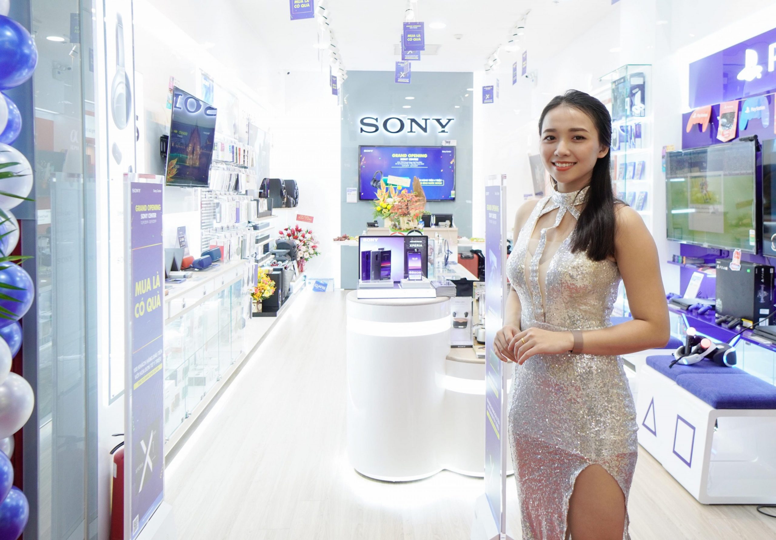 Khai trương Sony Center  tại Trung tâm thương mại Vincom Mega Mall Thảo Điền
