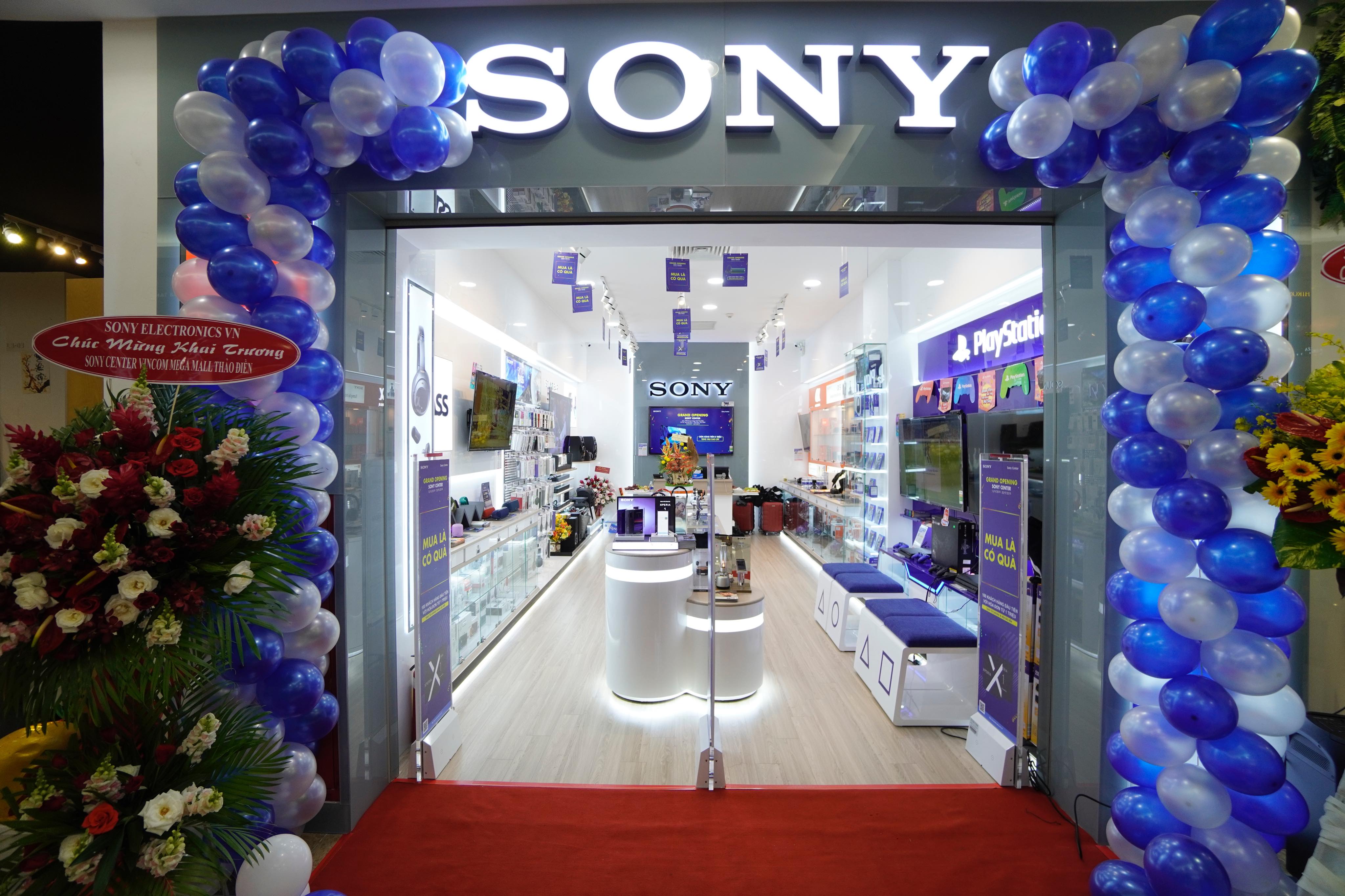 Khai trương Sony Center tại Trung tâm thương mại Vincom Mega Mall Thảo Điền