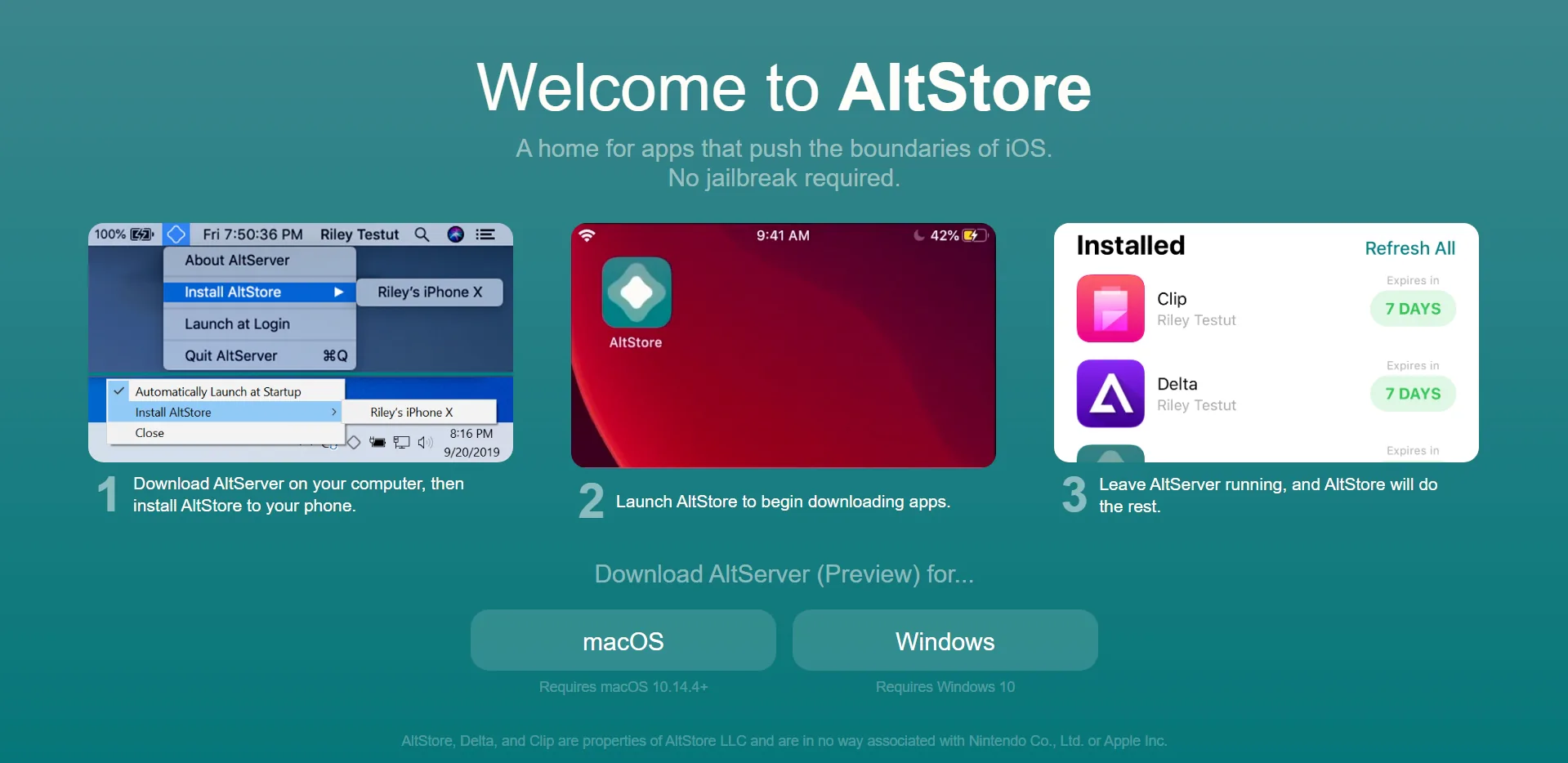 AltStore - Chợ ứng dụng thay thế App Store, cho phép cài các ứng dụng không có trên App Store và còn có cả giả lập GameBoy