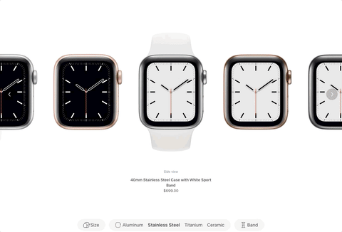 Apple Watch Studio, khu vực để bạn tự lựa chọn cho mình chiếc Apple Watch Series 5 phù hợp nhất