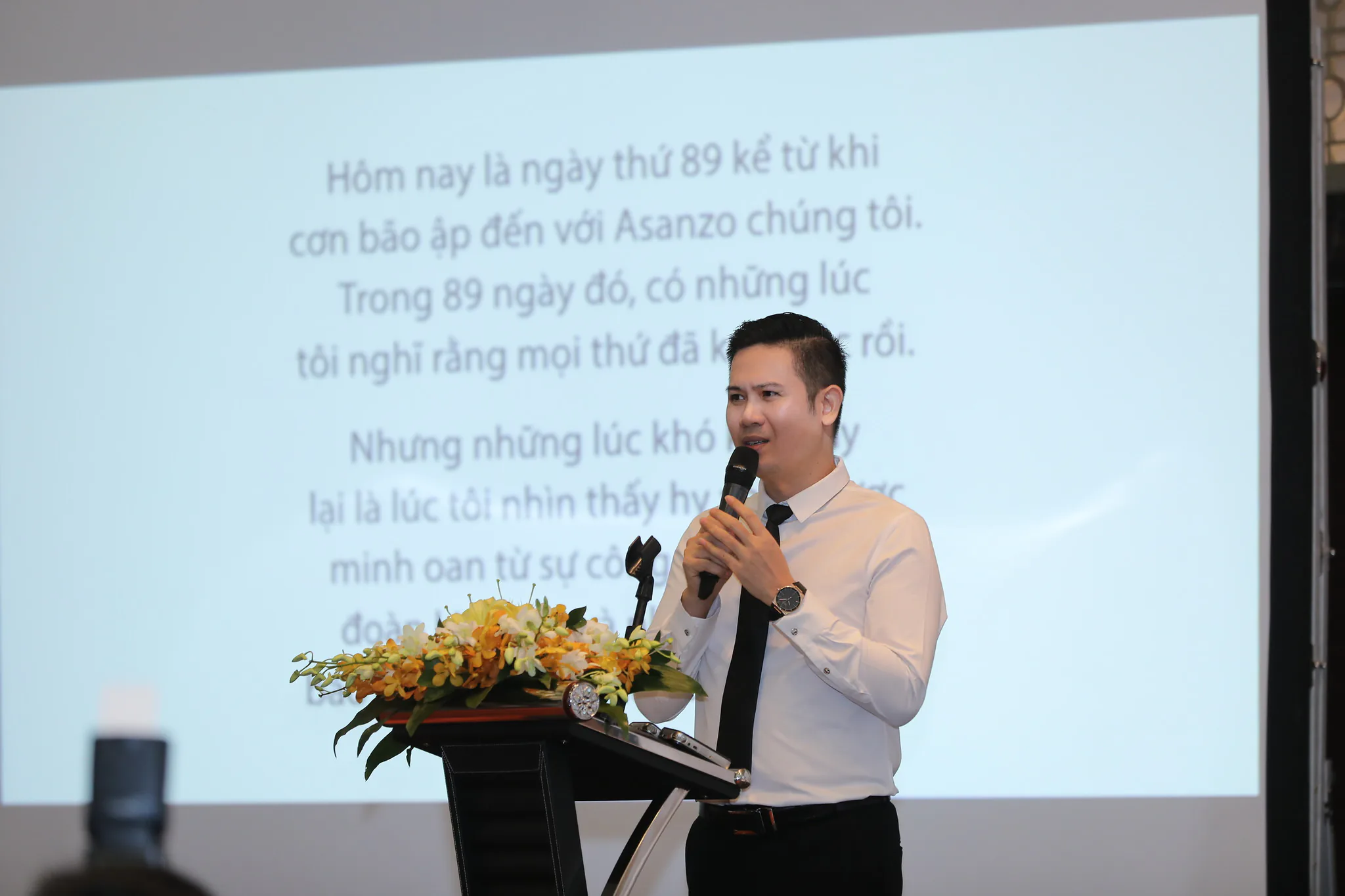 Asanzo họp báo minh oan sau 89 ngày bão tố khiến công ty phải đóng cửa nhiều nhà máy