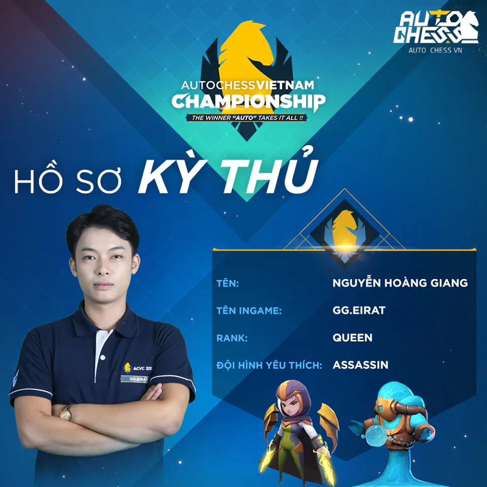 Việt Nam đã chọn ra đại diện tham dự giải đấu AUTO CHESS “triệu đô” tại Thượng Hải