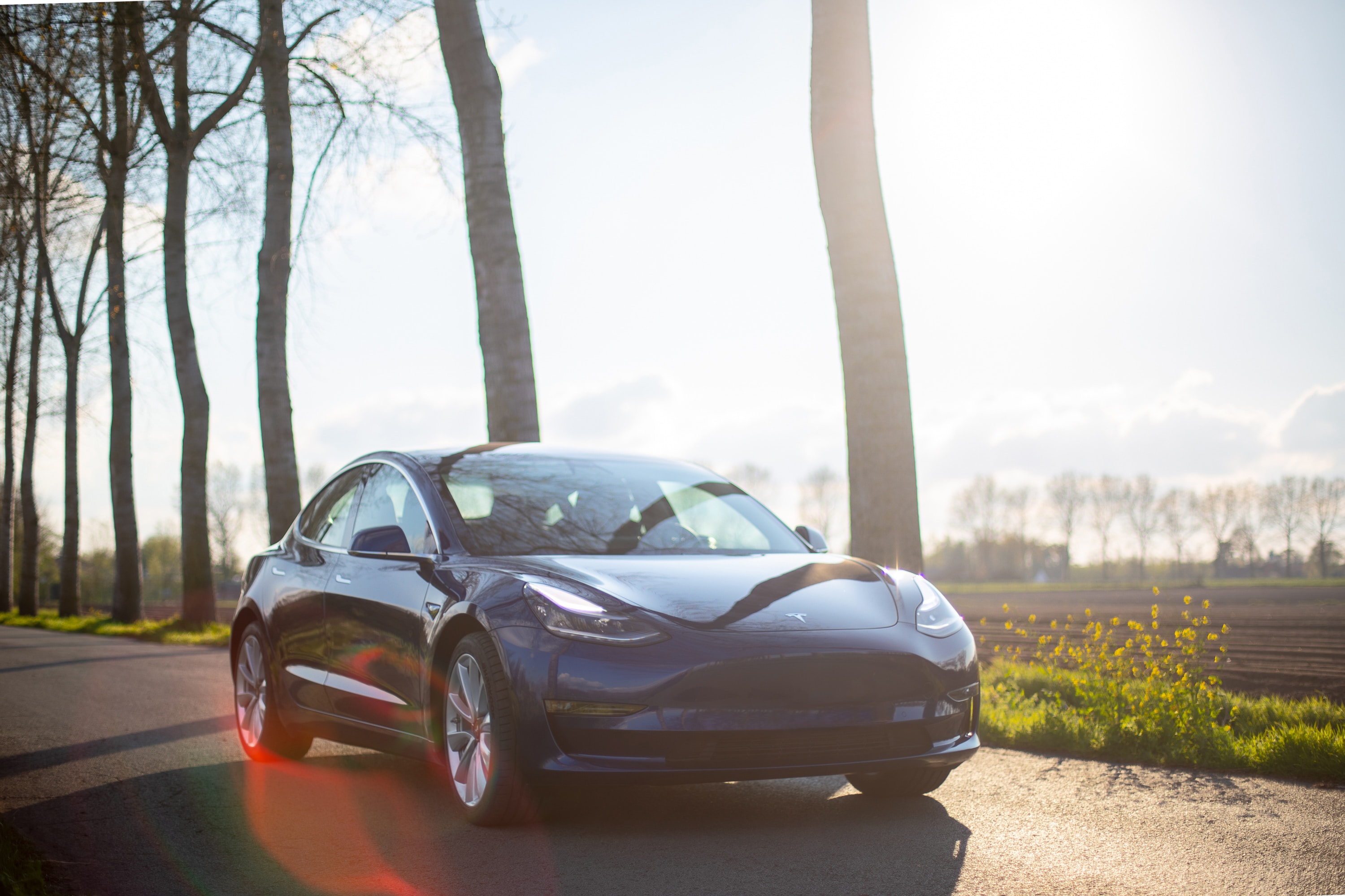 Nội thất xe điện Tesla Model 3 giờ đã không còn da thú nữa kể cả vô lăng