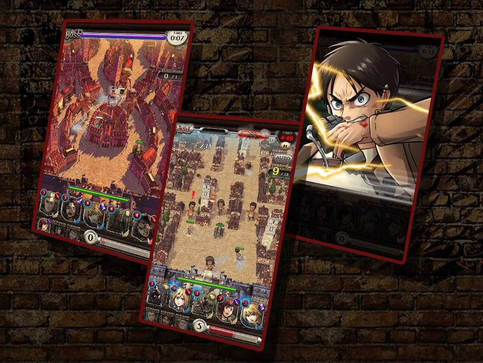 Attack On Titan Tactics - Game phòng thủ chiến thuật mới từ DeNA