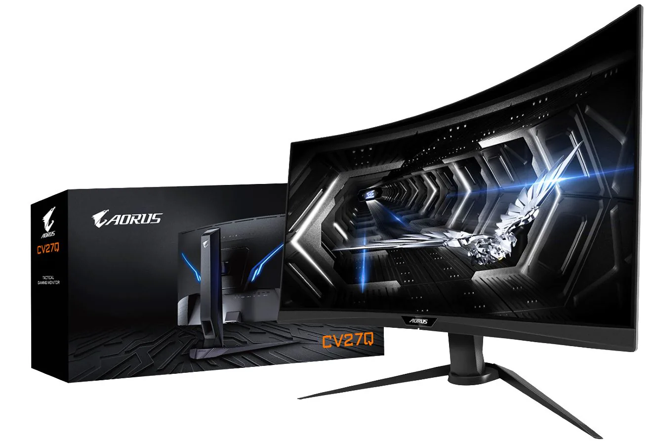 GIGABYTE ra mắt AORUS CV27Q – Màn hình chiến thuật 2.0 Black Equalizer đầu tiên trên thế giới